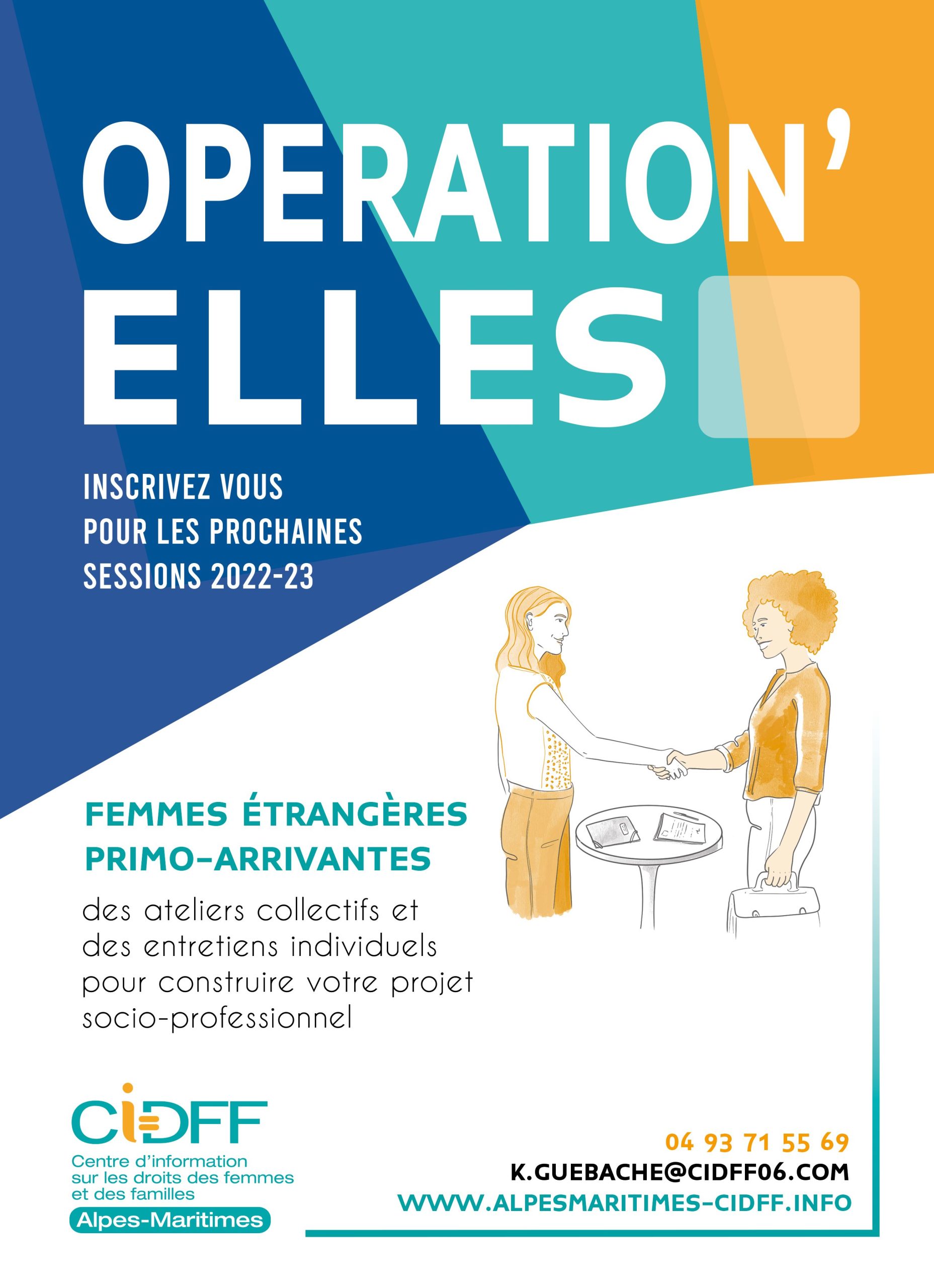 Operation'elles flyer - CIDFF Vaucluse