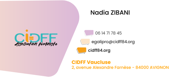Nadia ZIBANI Egalipro
